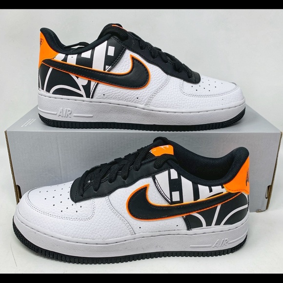 New Nike Air Force 1 LV8 GS 820438109 White/Black - Picture 8 of 9
